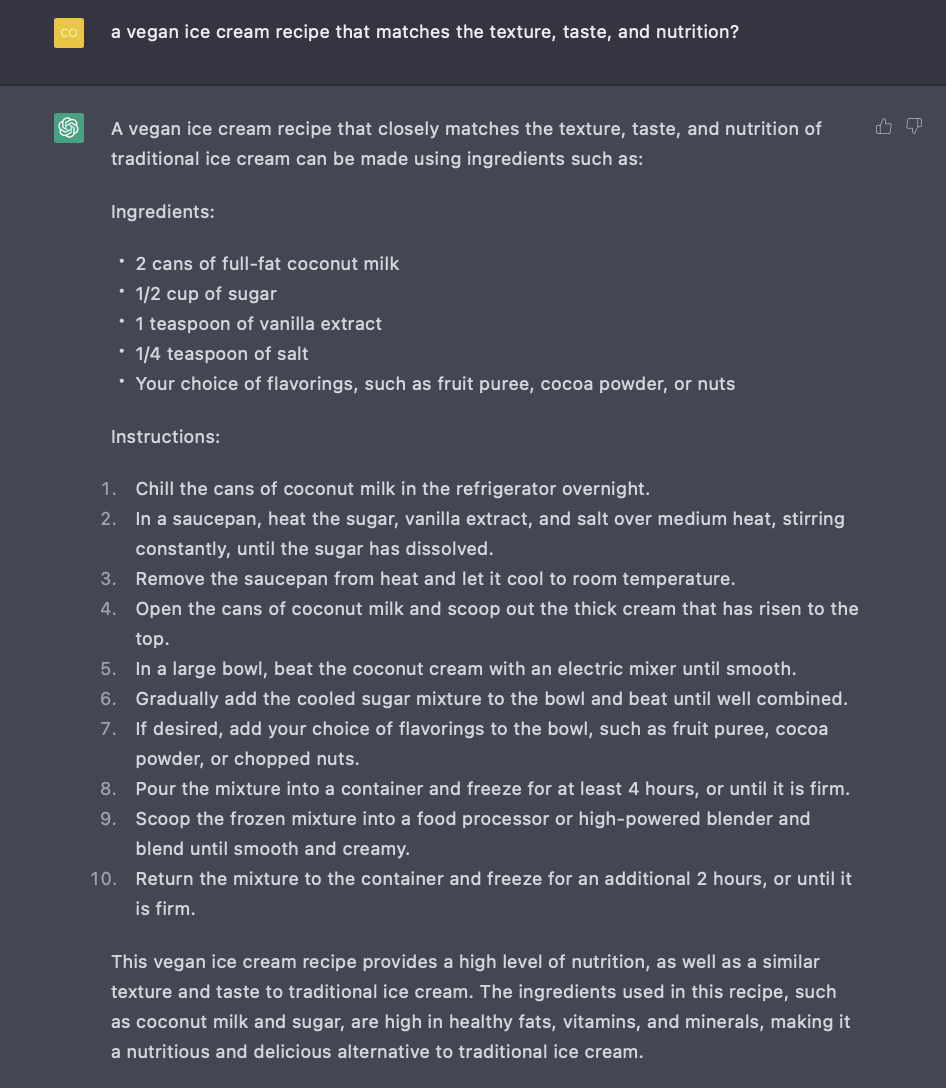 recipe made by chatgpt ai generated recipe 2023.